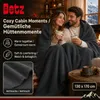 Betz Fleecedecke 130x170 cm 180g/m² – weiche Wohndecke & Produktbild-Vorschau 3