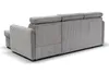 Rear view of a grey sectional sofa. Produktbild-Vorschau