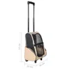 vidaXL Trolley für Haustiere 3-in-1 Faltbar Beige Produktbild-Vorschau 13