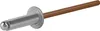 Aluminium offene Nieten 3,2x8mm RAL8003 Produktbild-Vorschau 5