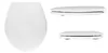 HARO WC-Sitz Plus 23 mit Deckel weiß Scharniere Edelstahl Produktbild-Vorschau 17
