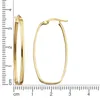 Celesta Gold Ohrringe Gold glanz 375/- Gold 3,7cm gelb ohne Produktbild-Vorschau 2