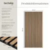 tectake Akustikpaneele Sonic Wall Holzoptik MDF Produktbild-Vorschau 5