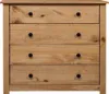 vidaXL Sideboard 80x40x73 cm Kiefernholz Panama Produktbild-Vorschau 1