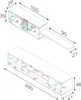 Einbaufertige Wand Dfantin, TV-Ständer für Wohnzimmer, Produktbild-Vorschau 3