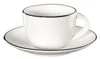 ASA Espressotasse mit Unterer, ligne noire  with black line Podgląd zdjęcia produktu 2