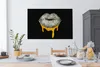 OneMillionCanvasses® - Leinwandbilder - 140x90 cm, Lippen - Produktbild-Vorschau 5
