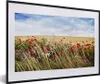 MuchoWow® MuchoWow® Gerahmtes Poster Wolken - Blumen - Rot Produktbild-Vorschau 1