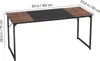 SucceBuy Computertisch Bürotisch Schreibtisch (160 x 60 cm Produktbild-Vorschau 8