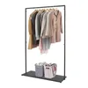 Porte-manteau 100cm×160cm Noir Porte-manteau au sol pour Voir les images du produit 4