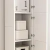 Étagère haute sur pied moderne scandinave, blanche, 3 Voir les images du produit 2