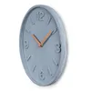 Wanduhr Beton 30cm Grau Kupfer Uhr Betongrau Wanddeko Produktbild-Vorschau 6