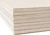 A stack of thin wooden boards, likely plywood, is shown against a white background. Produktbild-Vorschau
