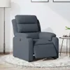 vidaXL Relaxsessel Elektrisch Dunkelgrau Samt Produktbild-Vorschau 2