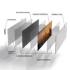 DEQORI Glasbild Echtglas 150x60 cm 'Goldene Produktbild-Vorschau 7