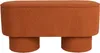 Housecraft Living Marcos Sitzbänke 93x35x44,5cm Bouclé Rot/ Produktbild-Vorschau 1
