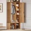 Sweiko 100x33x190cm garderobenschränke mit Produktbild-Vorschau 6