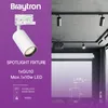 Braytron - Spot LED triphasé pour rail, blanc, orientable Voir les images du produit 7