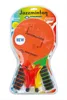 SCHILDKRÖT Jazzminton-Set orange / grün Produktbild-Vorschau 8