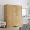 Armoire vidaXL modèle BODO, couleur miel, dimensions : 146 Voir les images du produit 2