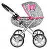 Puppenwagen mit Klappbarem Verdeck – Tiefe Gondel – Leicht Produktbild-Vorschau 3