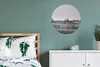 MuchoWow® - Mauerkreis - Wand Bilder - Wandsticker - Produktbild-Vorschau 3