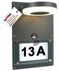 Grafner 2in1 Edelstahl Wandlampe mit beleuchteter Produktbild-Vorschau 1