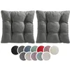 sleepling - Lot de 2 coussins de chaise, coussin d'assise, Voir les images du produit 1