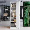 Kartotéka se zámkem ALEX D600 450 x 1850 x 600 mm bílá Náhled obrázku produktu 14