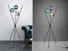 stehleuchte Lance156 cm Stahl/Glas 2 kg schwarz/türkis Produktbild-Vorschau 1