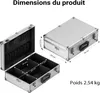 Wiltec Coffret universel 46x33x15,2cm Rangement Transport Voir les images du produit 3