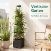 Tomatentopf mit Rankhilfe, 1 Stück 140 cm Selbstbewässerung Produktbild-Vorschau 5