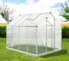 Westmann Serre aluminium Flora 68 argent 252x192x201 cm Voir les images du produit 2