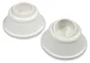Fuß für Hochbeckenleiter mit Kugel 43mm weiß (2 Stk.) Produktbild-Vorschau 2