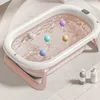 Baby Badewanne Set Faltbar mit Thermometer und Produktbild-Vorschau 9