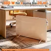 Panneau de chauffage infrarouge ISOISL de 800W, connecté en Voir les images du produit 5