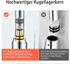 Comparison of two faucet cartridge cores, one with a checkmark indicating it's high-quality and the other with an 'x' indicating it's not. Produktbild-Vorschau