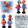 Magnetische Kusspuppen - küssendes Paar - Retro-Klassiker Produktbild-Vorschau 4