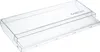 A clear plastic crisper drawer from a refrigerator. Produktbild-Vorschau