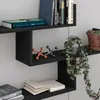 Półka ścienna DECORTIE Tibet Nowoczesna półka na książki, Podgląd zdjęcia produktu 3