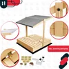 KOTARBAU® Bac à Sable Enfant Extérieur Bois de Pin 120 x Voir les images du produit 5