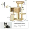 PawHut, kočičí škrábací strom, výška 98 cm, s 2 Náhled obrázku produktu 3