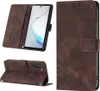 Hülle für Samsung Galaxy Note 10 Prägung Flip Leder Produktbild-Vorschau 1