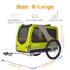 DOGGYHUT® Premium XL Hundefahrradanhänger Hundeanhänger Produktbild-Vorschau 5