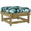 vidaXL Gartenhocker mit Kissen Kiefernholz Imprägniert - Produktbild-Vorschau 3