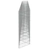 Gabionenwand Verzinkter Stahl 450×30×100 cm Produktbild-Vorschau 6
