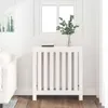 vidaXL Kryt radiátora biely 79,5x19x84 cm Borovicový masív Náhľad obrázku produktu 3