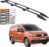 Dachreling VOLKSWAGEN CADDY MAXI LONG 2003-20 Aluminium Produktbild-Vorschau 1
