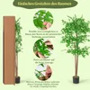 COSTWAY Sztuczna roślina bambusowa, 150 cm sztuczne drzewko Podgląd zdjęcia produktu 5