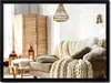 Nástěnné zrcadlo s černým rámem z MDF - Zrcadlo Elegant Náhled obrázku produktu 1